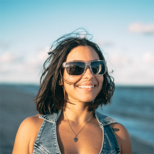 Invisible Clear Frame Polarized Sunglasses