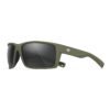 Unique Dark Green Polarized Wraparound Sunglasses