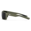 Unique Dark Green Polarized Wraparound Sunglasses