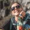 Unique Dark Green Polarized Wraparound Sunglasses